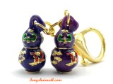 5 Blessing Wu Lou Amulet Keychain