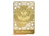 Dorje Drolo Scorpion Gold Talisman Card