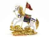 White Victory Horse